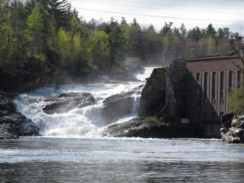 4 Gorgeous Maine Waterfalls Hiding In Plain Sight With No Hiking Required