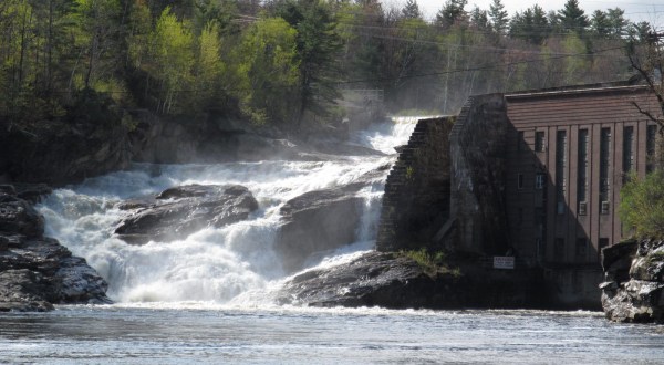 4 Gorgeous Maine Waterfalls Hiding In Plain Sight With No Hiking Required