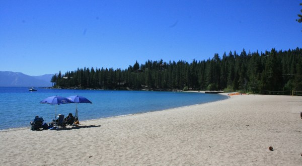 The Underrated Beach With The Whitest, Most Pristine Sand In Northern California