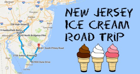 This Mouthwatering Ice Cream Trail In New Jersey Is The Sweetest Adventure In The State