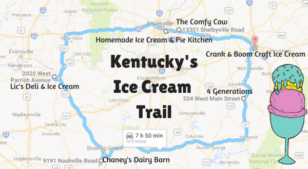 This Mouthwatering Ice Cream Trail In Kentucky Is The Sweetest Adventure In The State