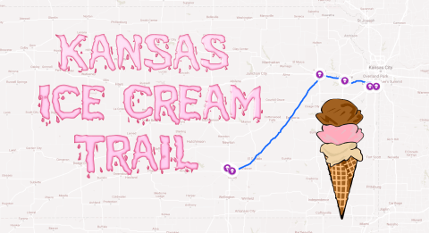 This Mouthwatering Ice Cream Trail In Kansas Is All You've Ever Dreamed Of And More