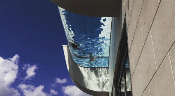 The Sky High Pool In Texas That’s Not For The Faint Of Heart