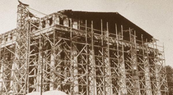 10 Stunning Photos Of The Parthenon Construction In Nashville