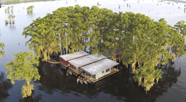 The Secluded Glampground Near New Orleans That Will Take You A Million Miles Away From It All
