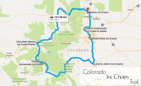 This Mouthwatering Ice Cream Trail In Colorado Is All You've Ever Dreamed Of And More