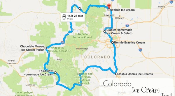 This Mouthwatering Ice Cream Trail In Colorado Is All You’ve Ever Dreamed Of And More
