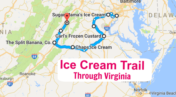 There’s Nothing Better Than This Mouthwatering Ice Cream Trail In Virginia