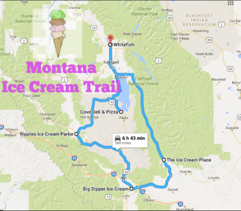 This Mouthwatering Ice Cream Trail In Montana Is All You've Ever Dreamed Of And More