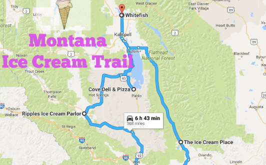 This Mouthwatering Ice Cream Trail In Montana Is All You’ve Ever Dreamed Of And More