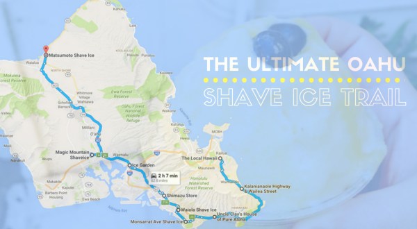 There’s Nothing Better Than This Mouthwatering Shave Ice Trail In Hawaii