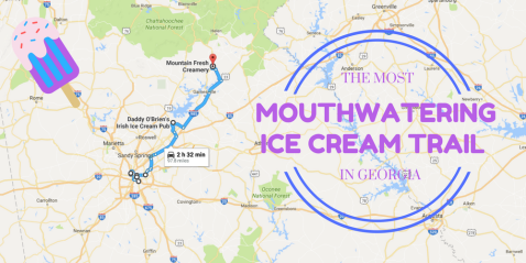This Mouthwatering Ice Cream Trail In Georgia Is All You've Ever Dreamed Of And More