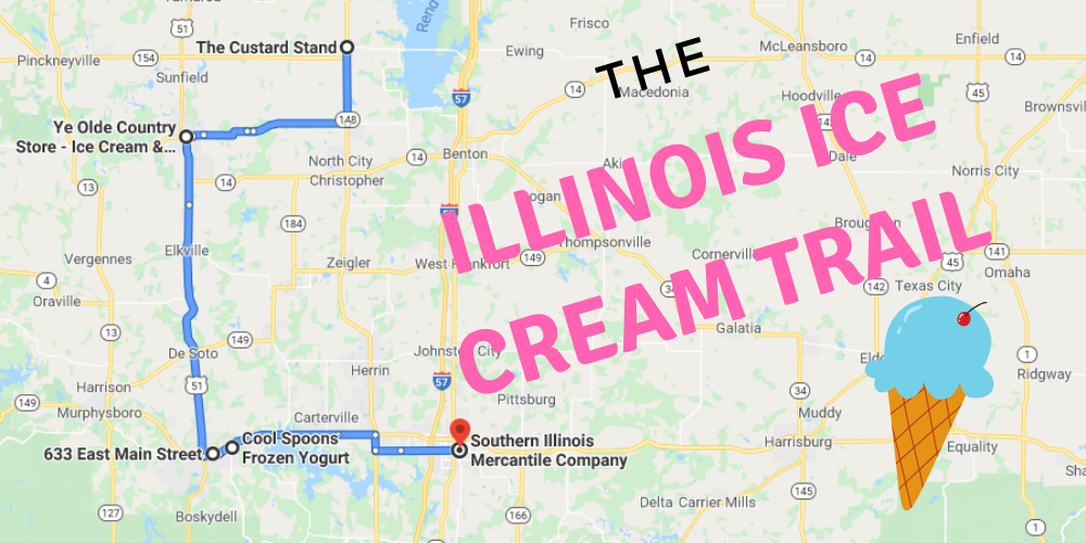 This Road Trip Features Some Of The Best Ice Cream In Illinois
