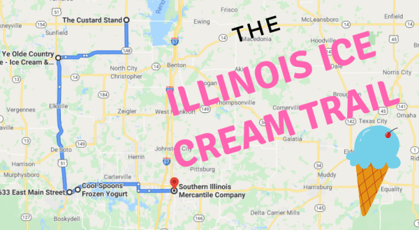 This Mouthwatering Ice Cream Trail In Illinois Is The Sweetest Adventure In The State