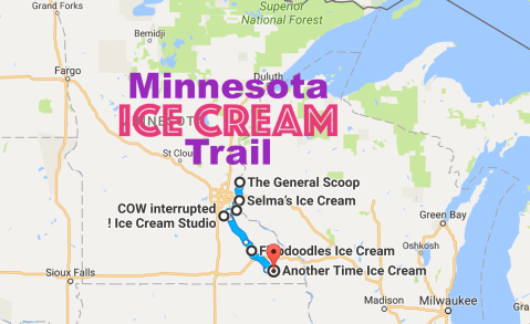 This Mouthwatering Ice Cream Trail In Minnesota Is The Sweetest Adventure In The State
