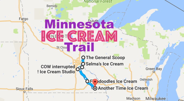 This Mouthwatering Ice Cream Trail In Minnesota Is The Sweetest Adventure In The State