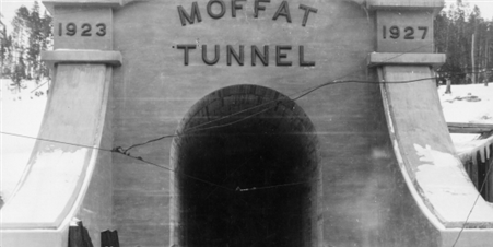 8 Stunning Photos Of The Moffat Tunnel Construction Near Denver