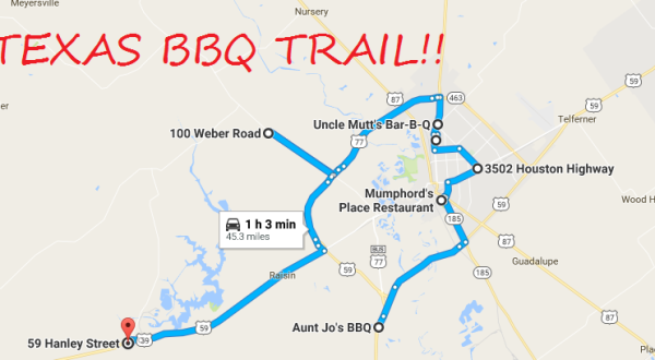 There’s Nothing Better Than This Mouthwatering BBQ Trail In Texas