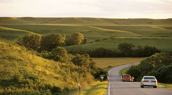 A Drive Down Kansas’s Loneliest Road Will Take You Miles And Miles Away From It All