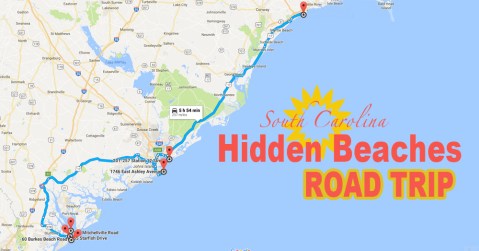 The Hidden Beaches Road Trip That Will Show You South Carolina's Coast Like Never Before