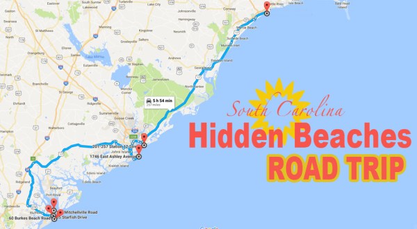 The Hidden Beaches Road Trip That Will Show You South Carolina’s Coast Like Never Before