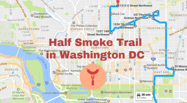 There’s Nothing Better Than This Mouthwatering Half Smoke Trail In Washington DC