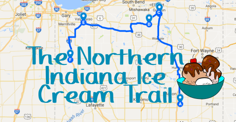 This Mouthwatering Ice Cream Trail In Northern Indiana Is All You've Ever Dreamed Of And More
