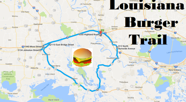 There’s Nothing Better Than This Mouthwatering Burger Trail In Louisiana