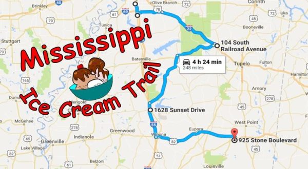 This Mouthwatering Ice Cream Trail In Mississippi Is All You’ve Ever Dreamed Of And More