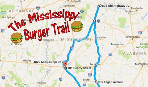 There's Nothing Better Than This Mouthwatering Burger Trail In Mississippi