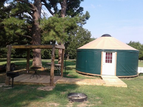 The Secluded Glampground In Oklahoma That Will Take You A Million Miles Away From It All