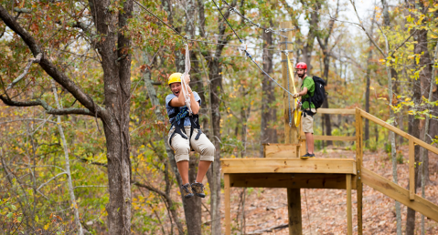 The Epic Canopy Course In Oklahoma That Will Bring Out The Adventurer In You