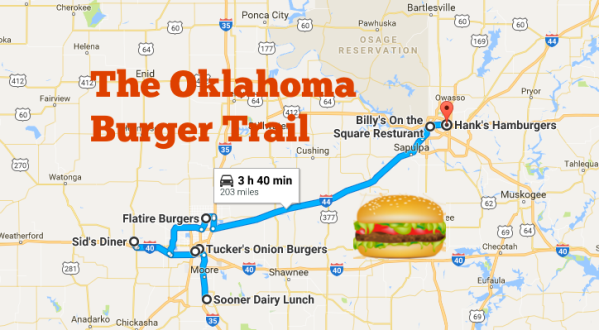 There’s Nothing Better Than This Mouthwatering Burger Trail In Oklahoma