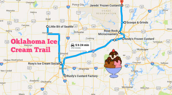 This Mouthwatering Ice Cream Trail In Oklahoma Is All You’ve Ever Dreamed Of And More