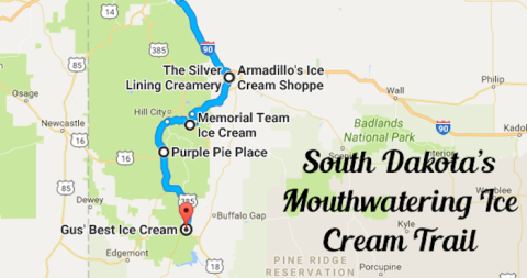 This Mouthwatering Ice Cream Trail In South Dakota Is All You've Ever Dreamed Of And More
