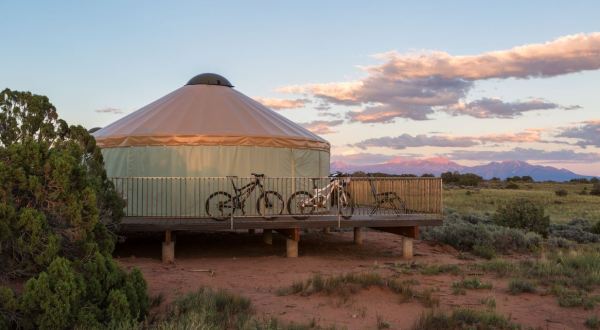 Spend The Night In A Yurt At This Gorgeous Utah State Park