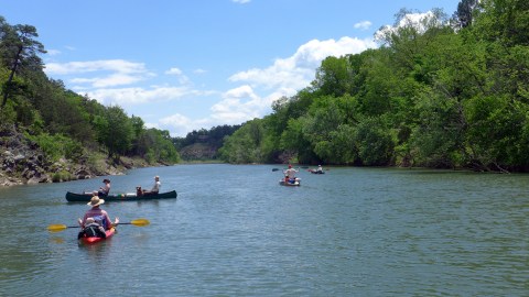 There's Nothing Better Than Arkansas's Natural Lazy River On A Summer's Day