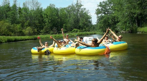 There’s Nothing Better Than Michigan’s Natural Lazy River On A Summer’s Day