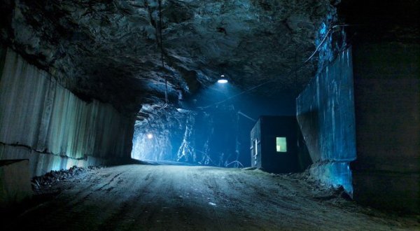 An Unexpected Marble Quarry Is Hiding Underground In This Mine In Vermont