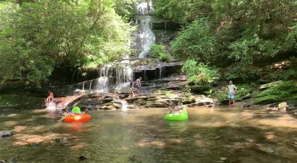 There’s Nothing Better Than North Carolina’s Natural Lazy River, Deep Creek, On A Summer’s Day