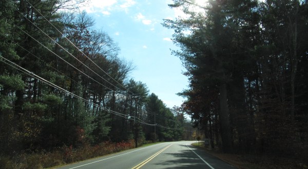 A Drive Down Connecticut’s Loneliest Road Will Take You Miles And Miles Away From It All