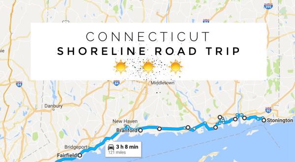 The Shoreline Road Trip In Connecticut That Takes You Through The Most Charming Coastal Towns