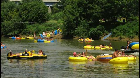 There's Nothing Better Than Kentucky's Natural Lazy River On A Summer's Day