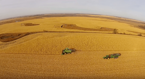 Someone Flew A Drone High Above North Dakota And Captured The Most Breathtaking Footage