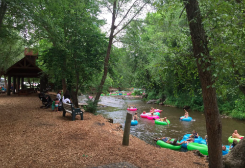 There's Nothing Better Than Georgia's Natural Lazy River On A Summer's Day