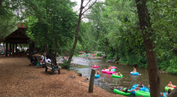 There’s Nothing Better Than Georgia’s Natural Lazy River On A Summer’s Day