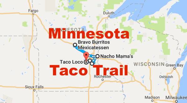 This Amazing Taco Trail In Minnesota Takes You To 5 Tasty Restaurants