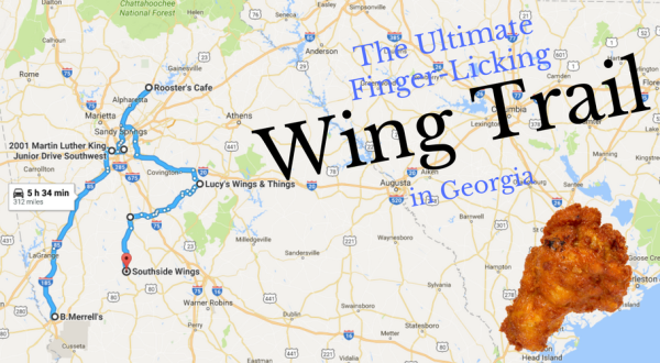 The Ultimate Finger-Licking Wing Trail In Georgia