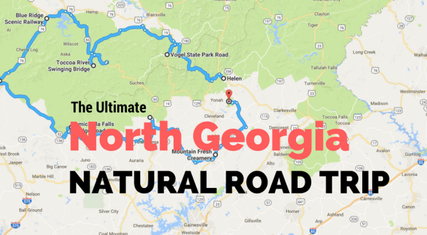 The Ultimate North Georgia Road Trip Is A Perfect Natural Adventure