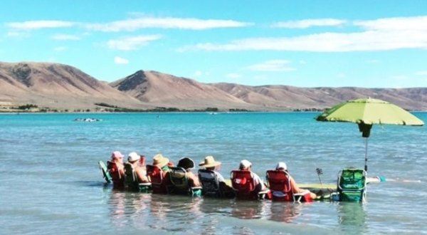 The Underrated Beach With The Whitest, Most Pristine Sand In Utah